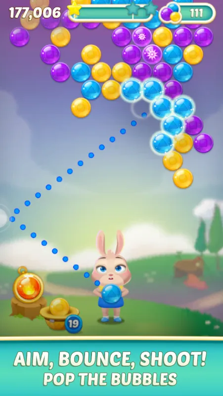 Tangkapan layar Bunny Pop 2