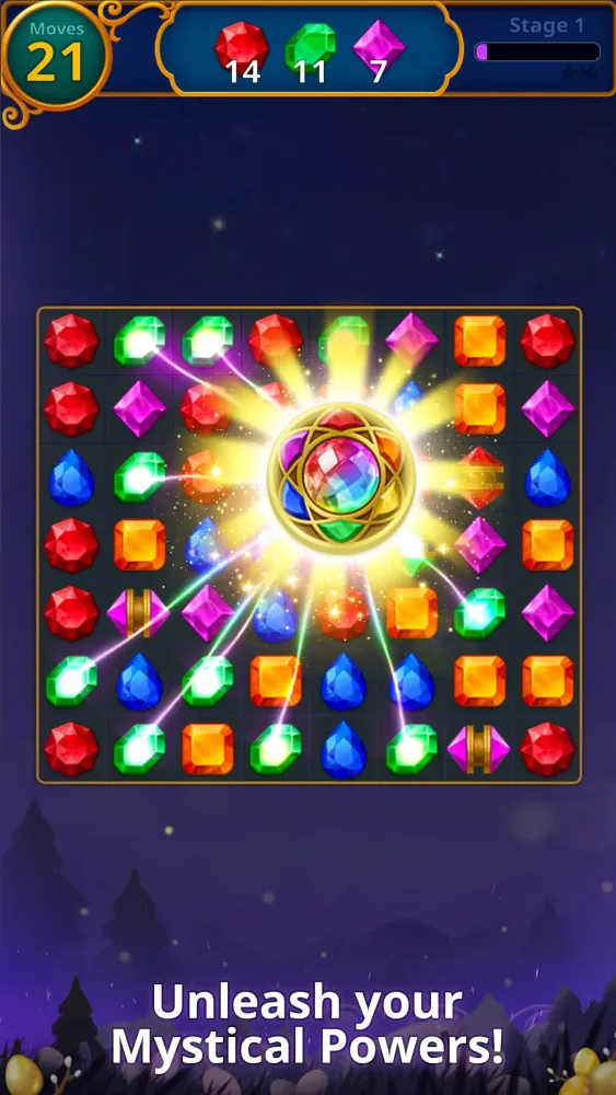Jewels Magic: Mystery Match3 Screenshots