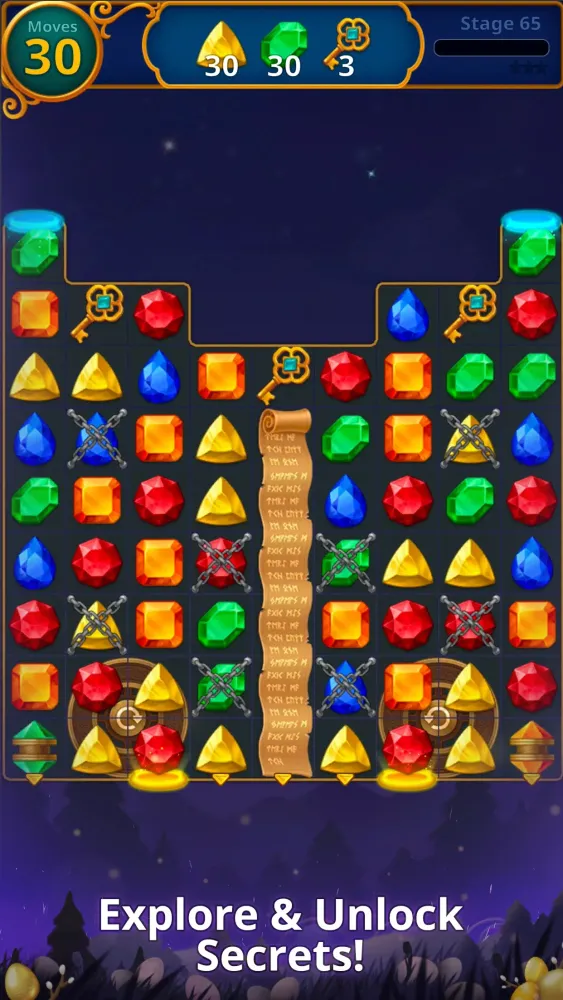 Jewels Magic: Mystery Match3 Screenshots