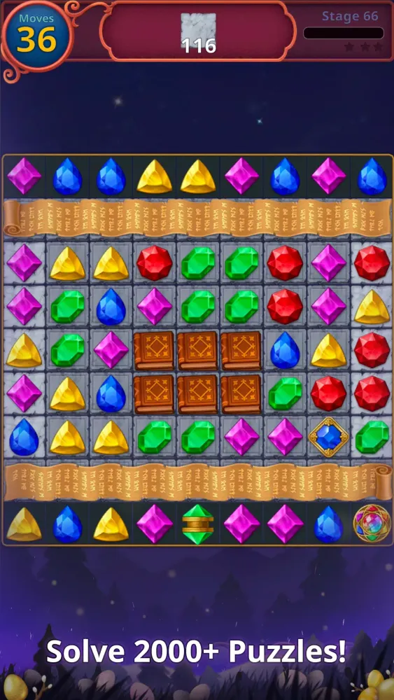 Jewels Magic: Mystery Match3 Screenshots