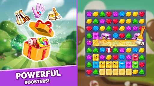 Lollipop & Marshmallow Match3应用截图