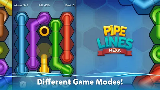Скриншоты Pipe Lines : Hexa
