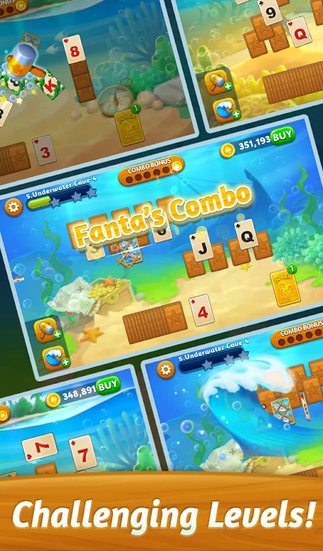 Screenshot di Solitaire Paradise: Tripeaks