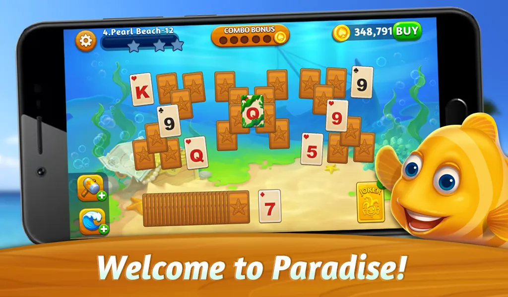 Screenshot di Solitaire Paradise: Tripeaks