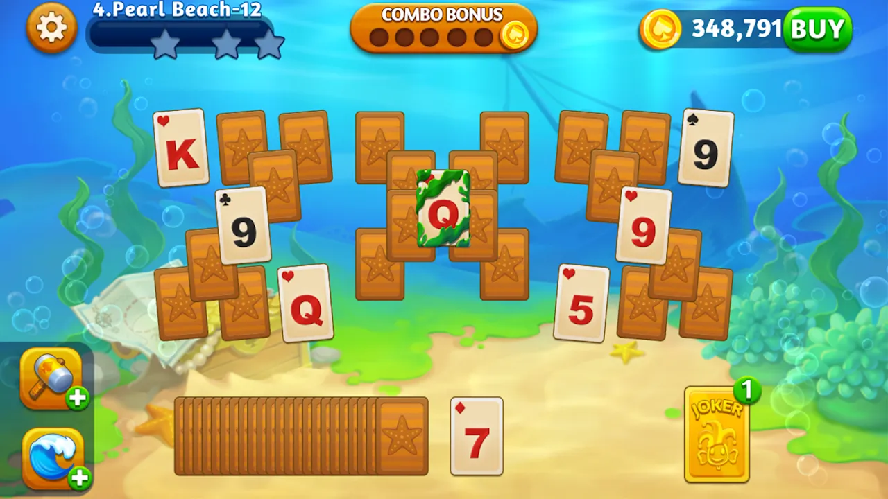 Screenshot di Solitaire Paradise: Tripeaks