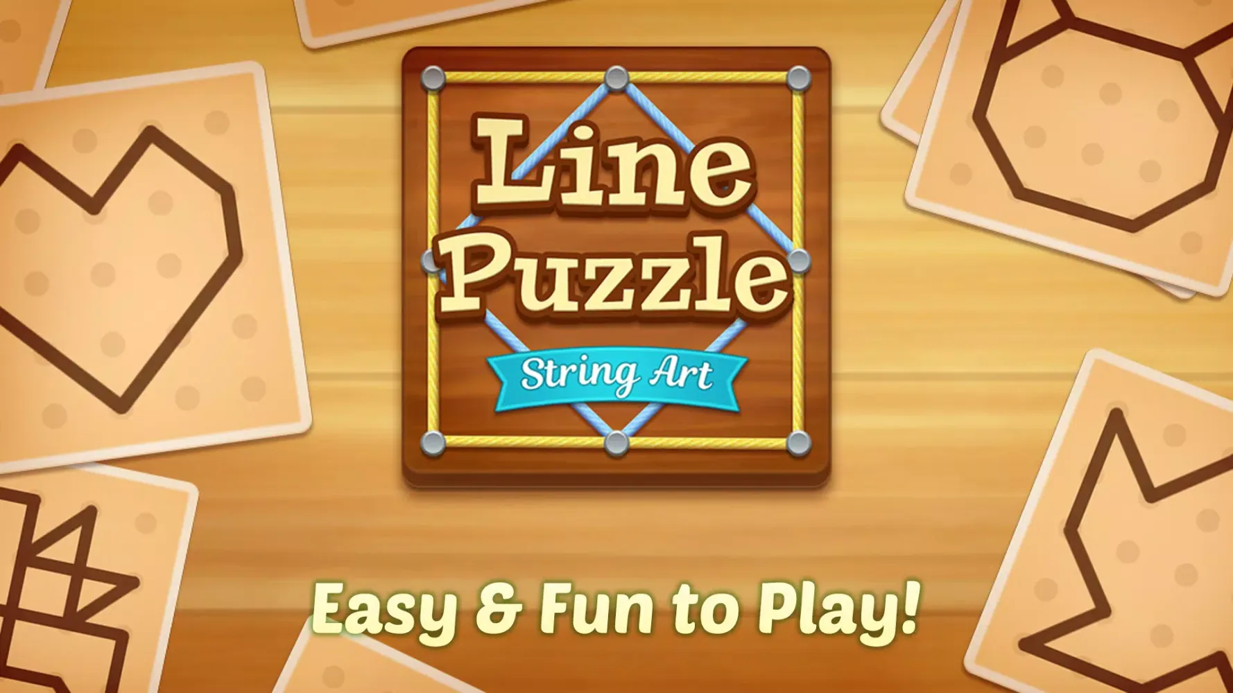 Line Puzzle: String Art スクリーンショット