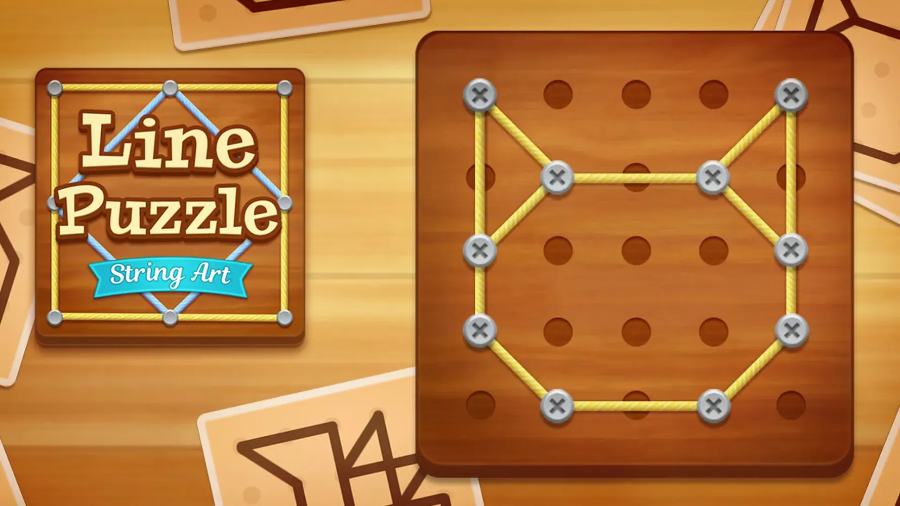 Line Puzzle: String Art スクリーンショット