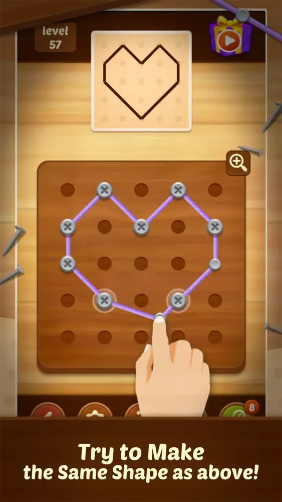 Line Puzzle: String Art スクリーンショット