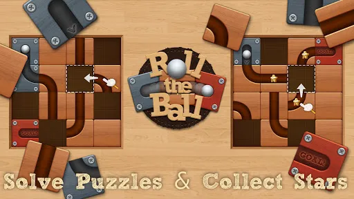 Ảnh chụp màn hình của Roll the Ball® - slide puzzle