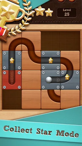 Ảnh chụp màn hình của Roll the Ball® - slide puzzle