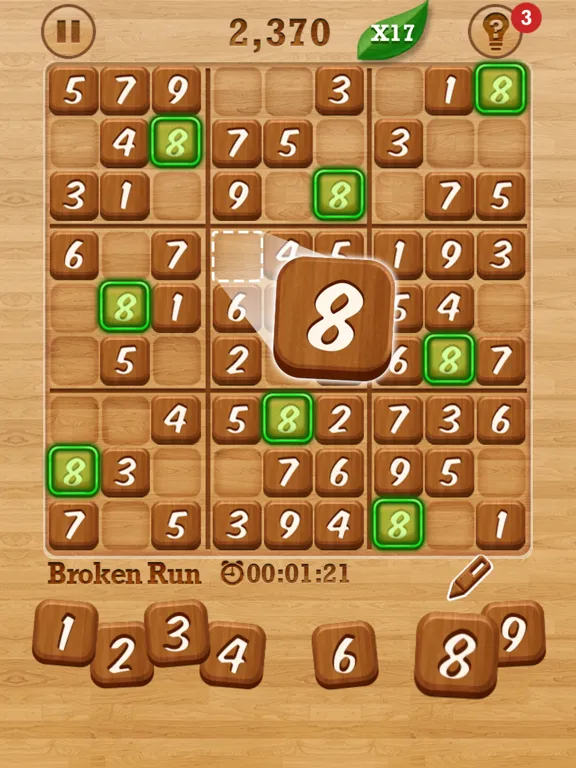 Sudoku Cafe iPad  Screenshots