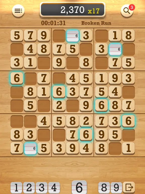 Sudoku Cafe iPad  Screenshots