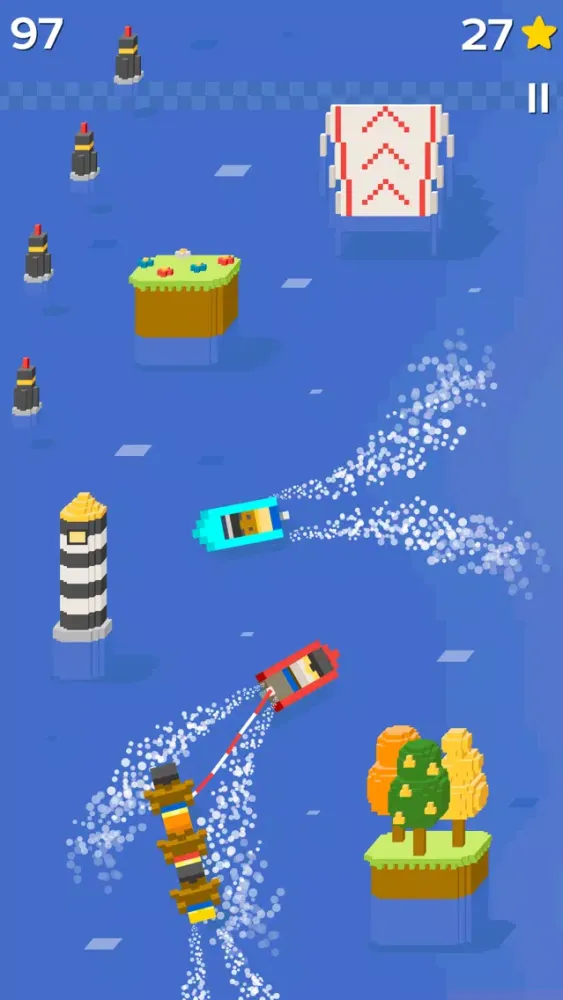 Tangkapan layar Crazy Banana Boat