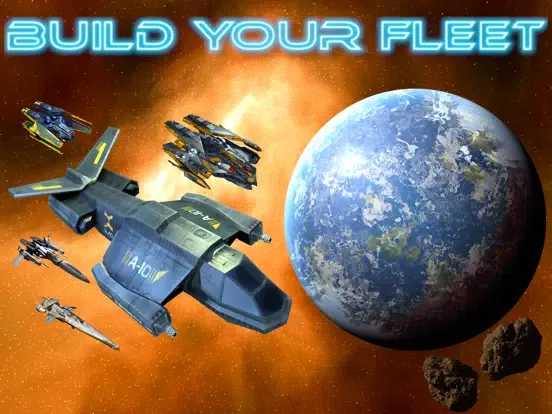 Galactic Conflict 2: PvP RTS iPad 应用截图