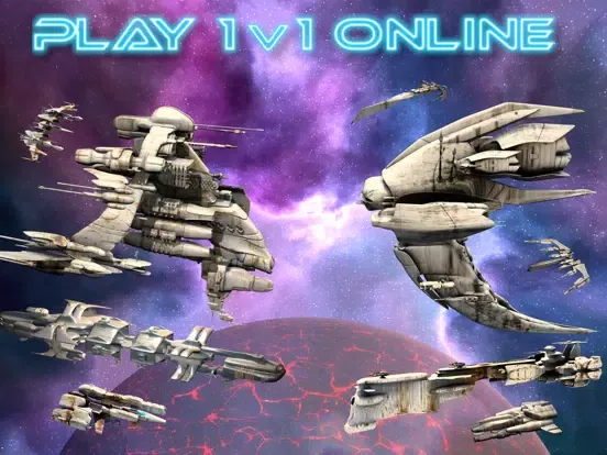 Galactic Conflict 2: PvP RTS iPad 应用截图