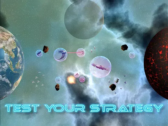 Galactic Conflict 2: PvP RTS iPad 应用截图