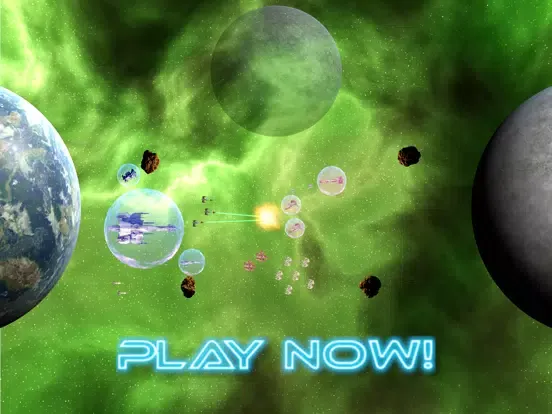 Galactic Conflict 2: PvP RTS iPad 应用截图