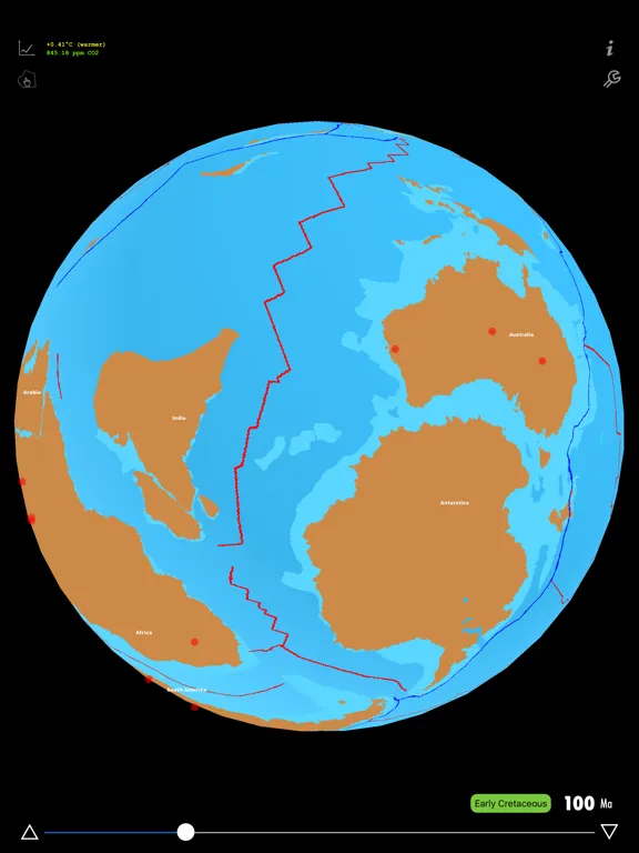 PaleoEarth Lite iPad  スクリーンショット