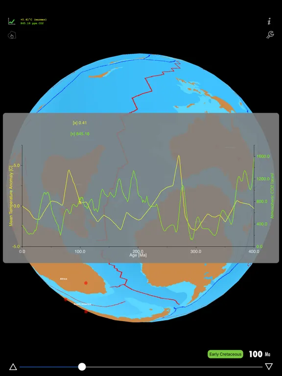 PaleoEarth Lite iPad  スクリーンショット