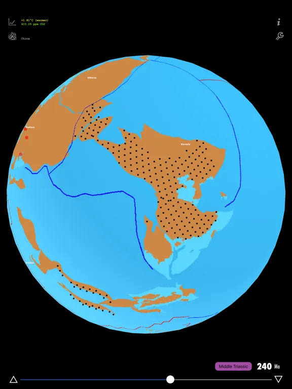 PaleoEarth Lite iPad  スクリーンショット