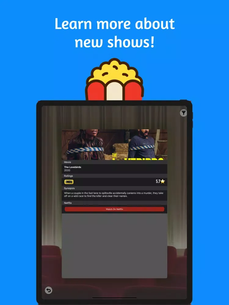 NetFleek: Discover new shows iPad  Screenshots