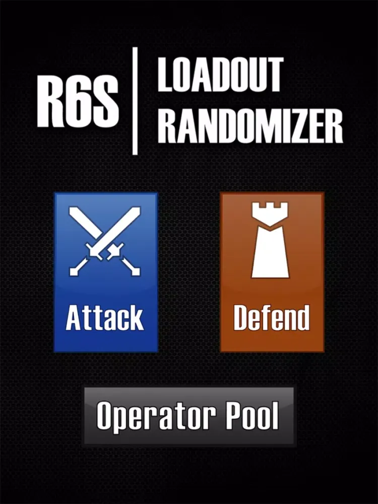 R6S Loadout Randomizer iPad  Screenshots