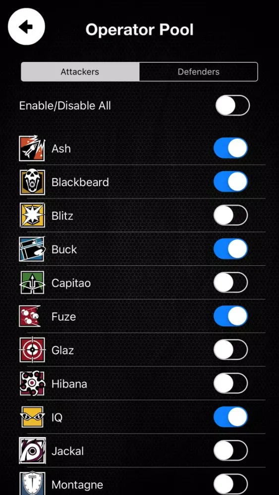 R6S Loadout Randomizer Screenshots