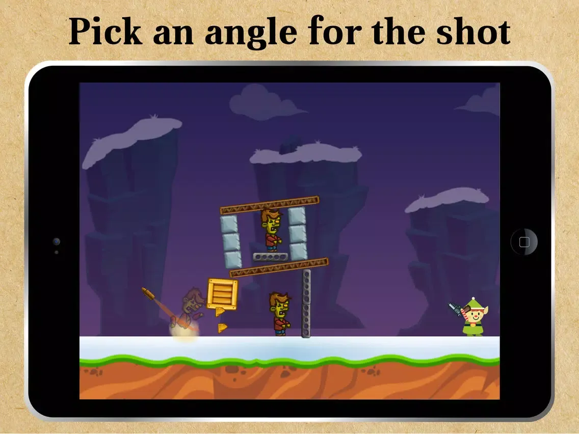 تصاویر One Bullet - Flip the gun iPad 
