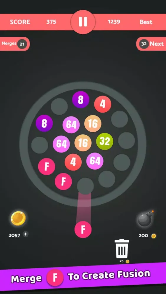 Launch & Merge : Fuse Ballz Screenshots
