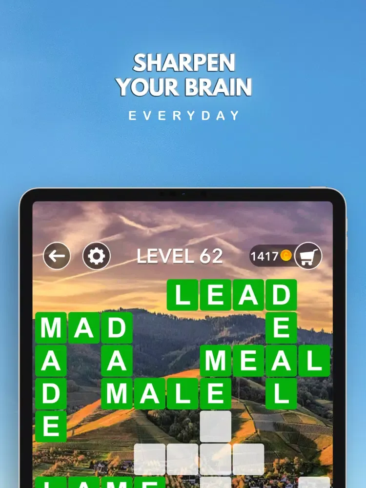 Word Crossword Scapes iPad  স্ক্রিনশট