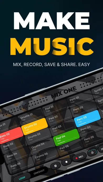 Mix One: Virtual Groove Mixer Ekran Görüntüleri