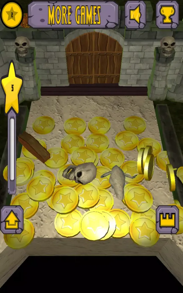 ภาพหน้าจอของ Halloween Coin Machine