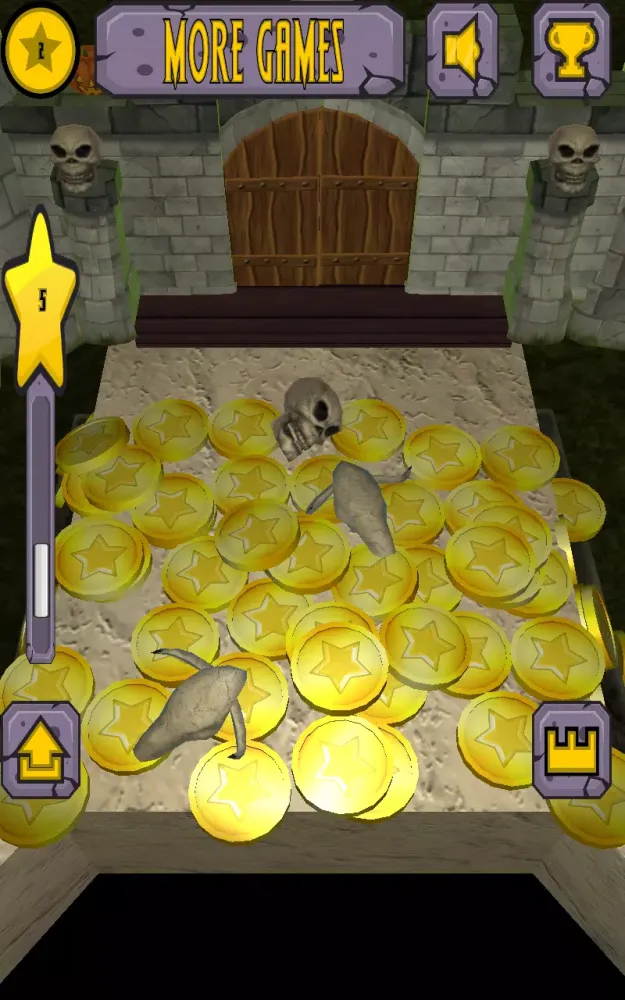 ภาพหน้าจอของ Halloween Coin Machine
