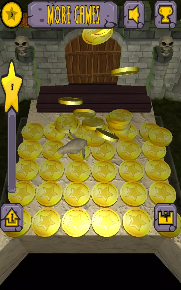 ภาพหน้าจอของ Halloween Coin Machine