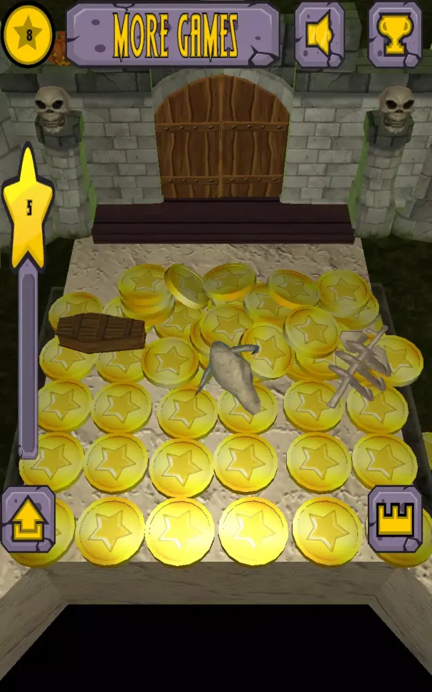 ภาพหน้าจอของ Halloween Coin Machine