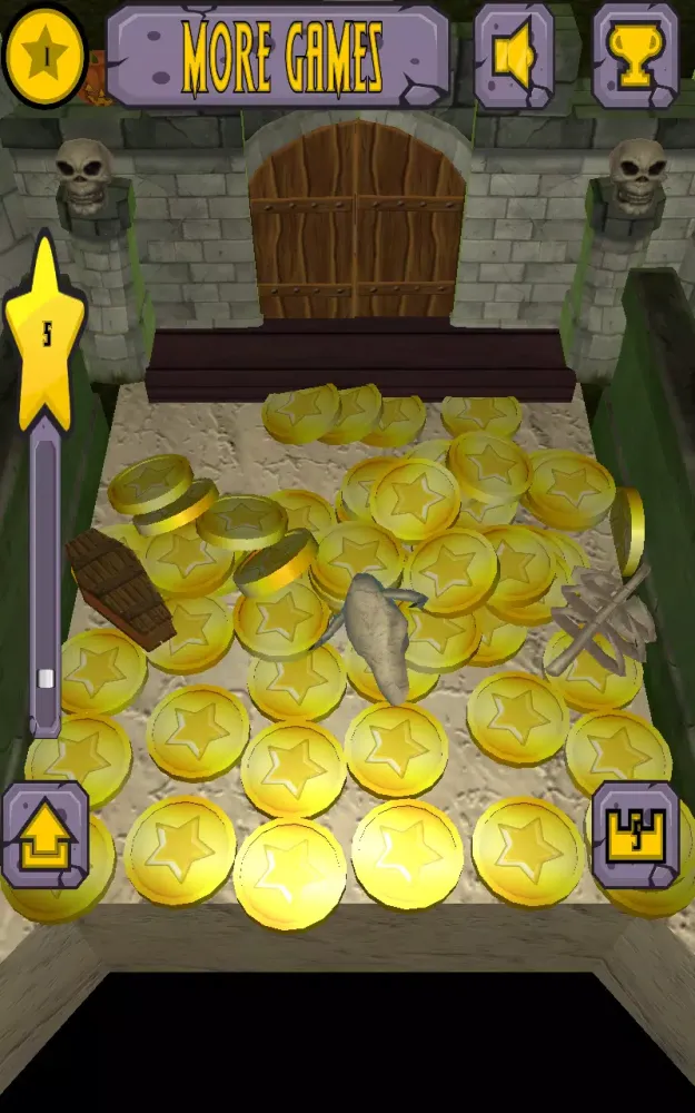 ภาพหน้าจอของ Halloween Coin Machine