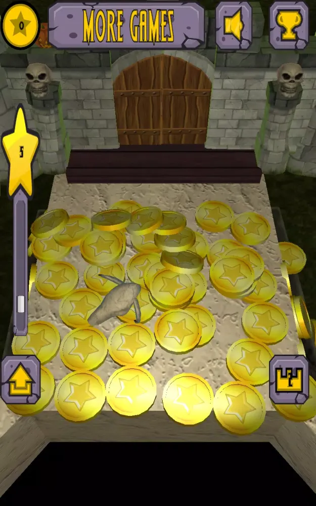 ภาพหน้าจอของ Halloween Coin Machine