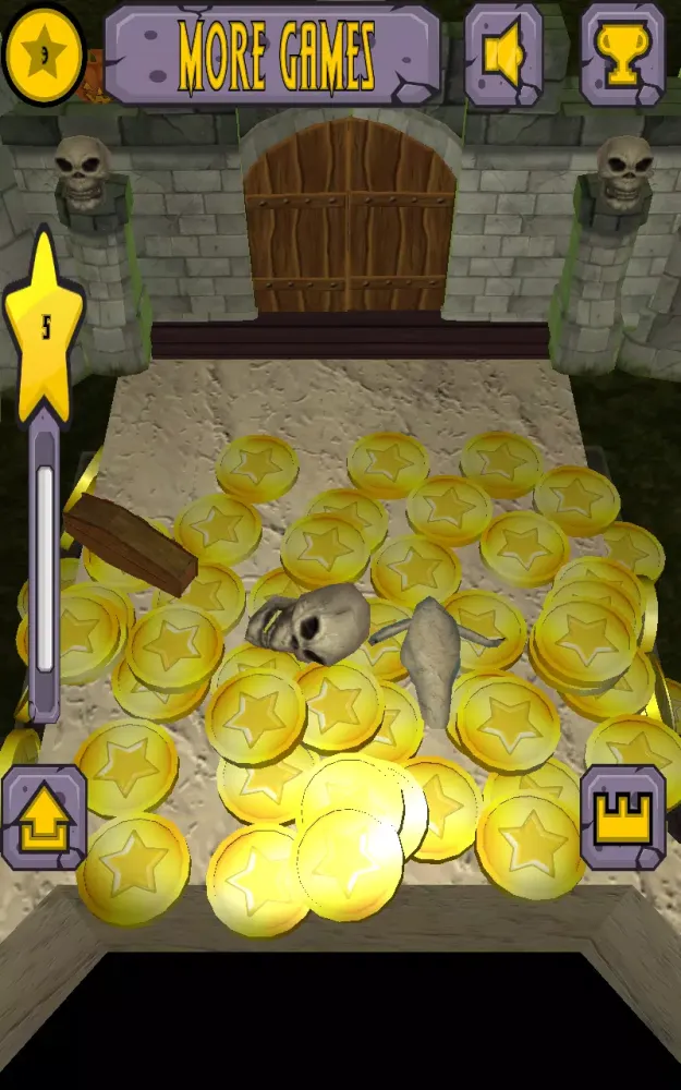 ภาพหน้าจอของ Halloween Coin Machine