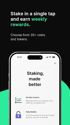 Bitpanda: Buy Bitcoin securely Screenshots