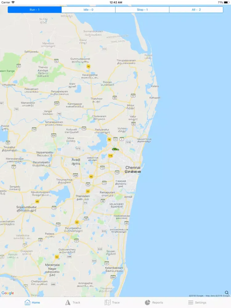 Vehicle Monitoring System iPad  স্ক্রিনশট