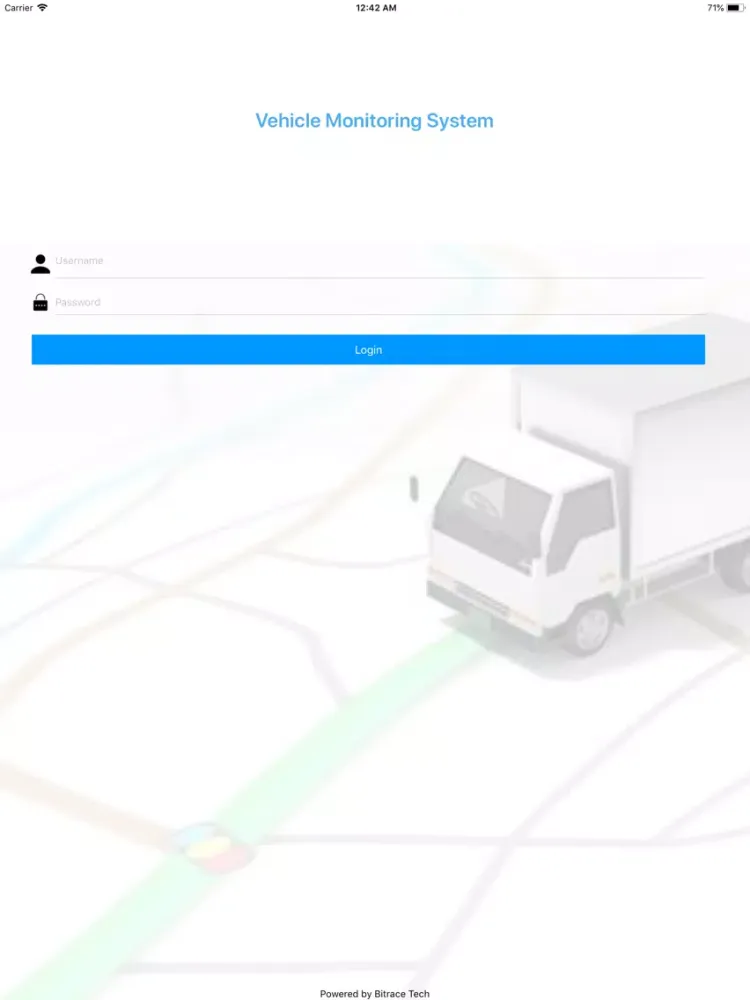 Vehicle Monitoring System iPad  স্ক্রিনশট