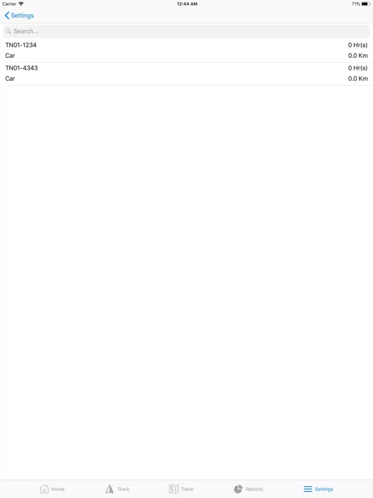 Vehicle Monitoring System iPad  স্ক্রিনশট