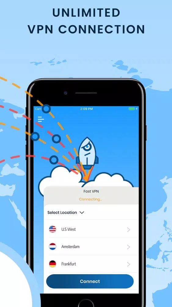 FAST VPN - VPN Proxy for WiFi Ekran Görüntüleri