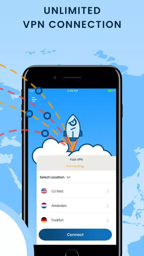 FAST VPN - VPN Proxy for WiFi應用截圖
