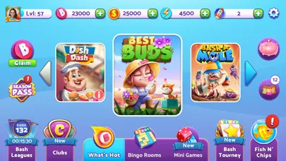 Bingo Bash: Live Bingo Games स्क्रीनशॉट
