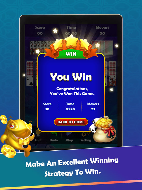 Aqua Solitaire iPad  স্ক্রিনশট