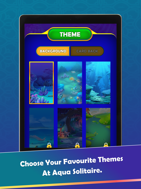 Aqua Solitaire iPad  স্ক্রিনশট