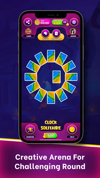Solitaire Clock স্ক্রিনশট