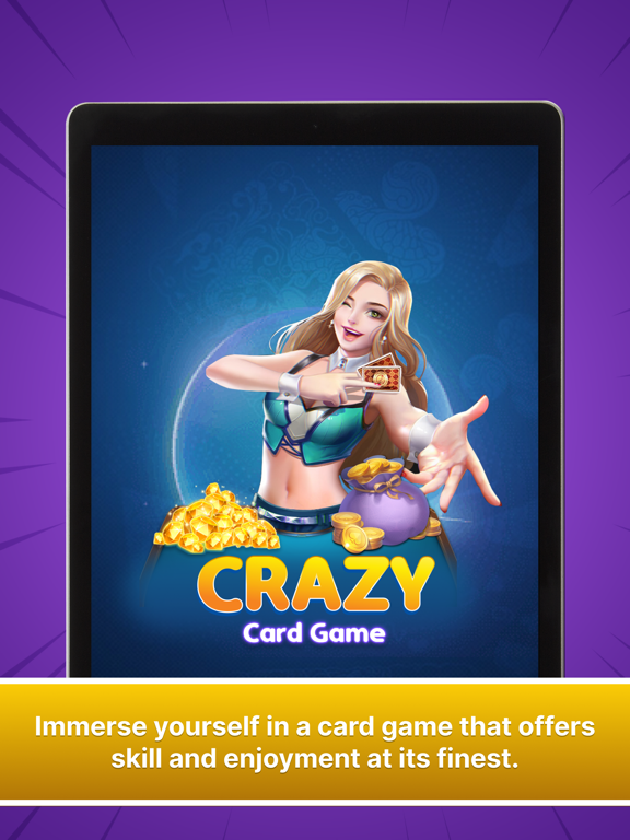 Crazy Cards Game iPad  Screenshots