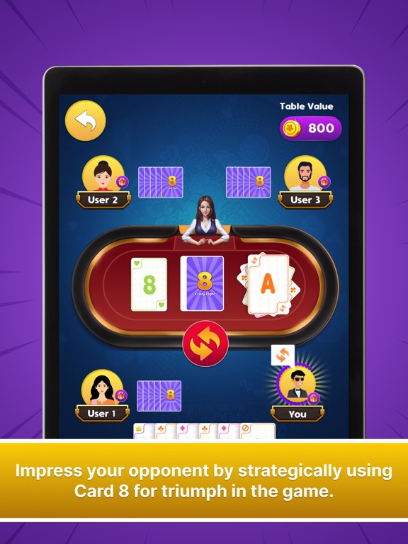 Crazy Cards Game iPad  Screenshots